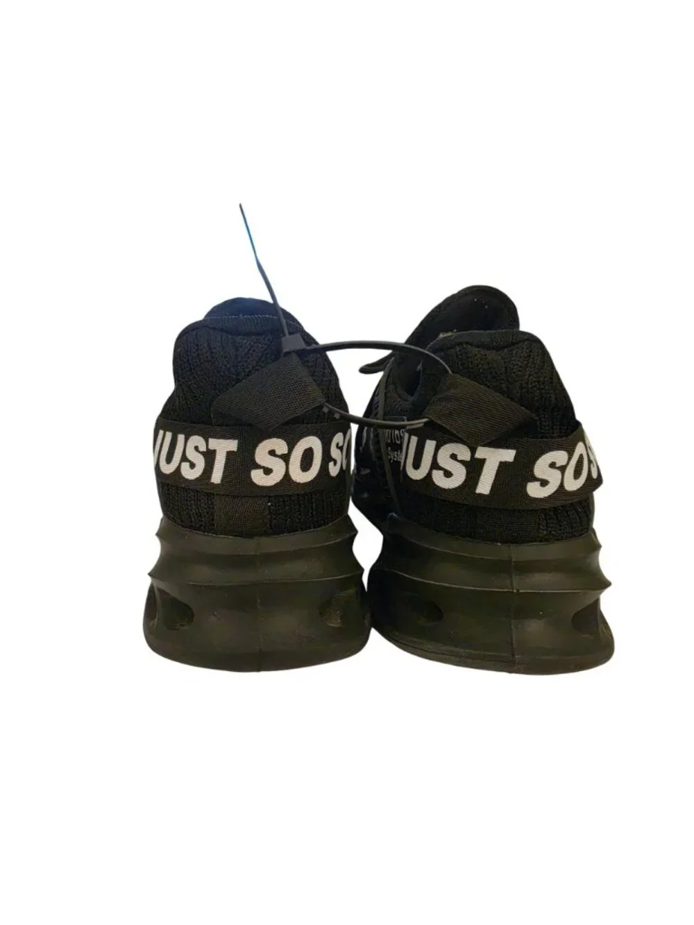 Just So So Steel Toe Work Shoes Mens 10.5 Black Lightweight Safety Sneakers - Picture 4 of 8